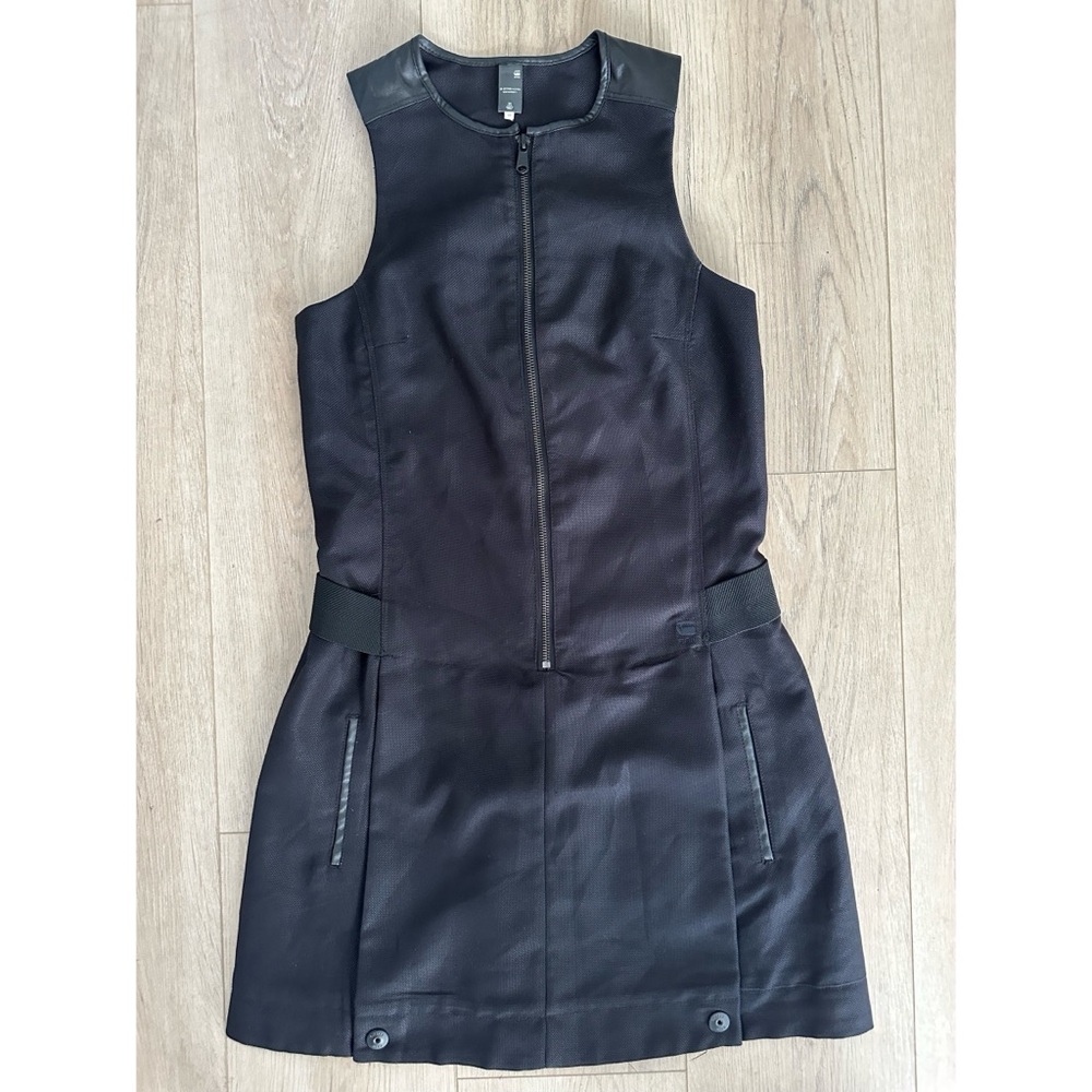 G-Star Black Sheath Mini Dress Halter Night Out